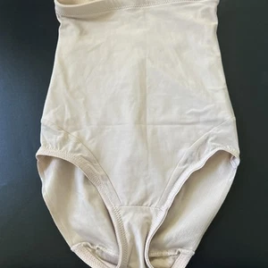 Vintage Unterkleid Höschen Slip Shaper Mieder Beige High Waist Bauchkontrolle Medium - Bild 1 von 6