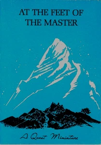 At the Feet of the Master by Jiddu Krishnamurti and Alcyone PB Quest Miniature - Picture 1 of 1
