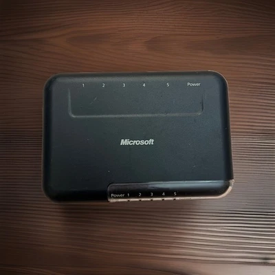 Microsoft Broadband Networking Model MN-150 10/100 Ethernet 5-Port Switch Black - Image 1 of 4