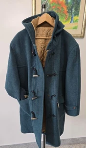 Vintage Burberry Dufflecoat Wolle Größe 50 EU Hoodie L / XL ungefüttert  - Bild 1 von 11