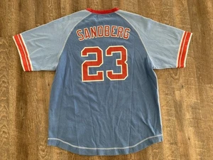 Nike Chicago Cubs Cooperstown Ryne Sandberg Baseball Trikot Herren L Vintage MLB - Bild 1 von 9