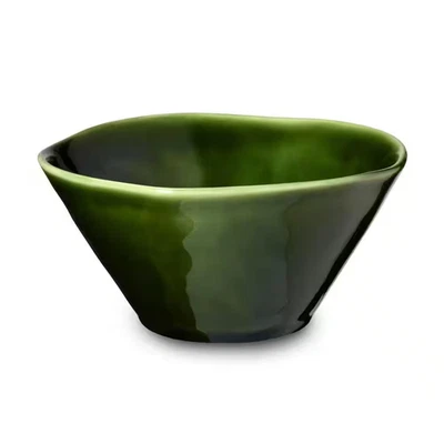 22 жидк. Oz. Миска для мороженого Green Stoneware (набор из 4) - Изображение 1 из 4
