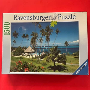 rare TAHITI jigsaw puzzle - RAVENSBURGER 1500 pieces - vintage 1998 - sealed NEW - Picture 1 of 5