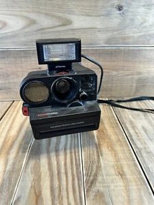 Polaroid One Step Sonar Pronto Land Instant Film Camera Flash Add On Untested - Picture 1 of 6