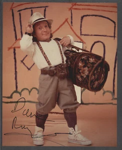 David Rappaport - Foto firmada autógrafa color 8x10 - Bandidos del tiempo - RARA - Imagen 1 de 2