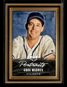 2018 Panini Diamond Kings #P13 Greg Maddux Portraits Atlanta Braves - Picture 1 of 2