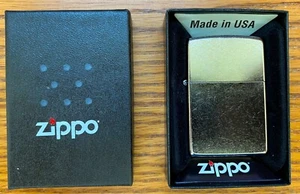 Zippo Lighter Reg Street Chrome # 207. New In Original Box - Picture 1 of 2