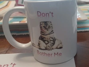 Don't Bother Me Coffee Tea Mug 11oz – Ceramic, Dishwasher Safe - Picture 1 of 1