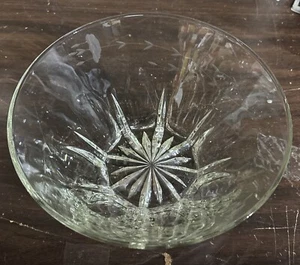 Vintage Princess House Heritage Lead Crystal Centerpiece/Serving Bowl 10” - Picture 1 of 6