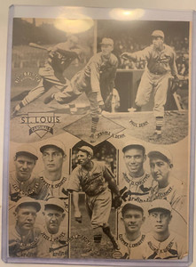 1935 Spalding ST. LOUIS CARDINALS DUROCHER DEAN MEDWICK WS CHAMPS PHOTOS 5"x7"