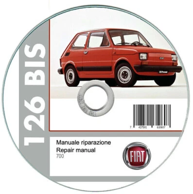Fiat 126 Bis (1987-1992)  manuale officina workshop manual - Immagine 1 di 4