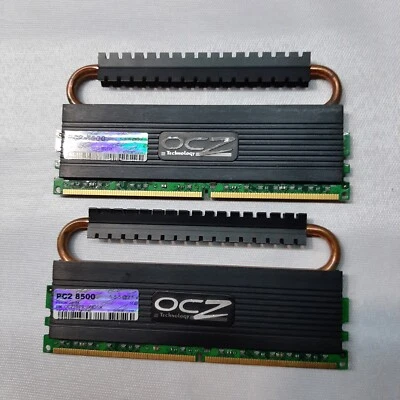 RAM OCZ HPC Edition PC2-8500 Kit 2GB (2 x 1GB) DDR2 1066MHz - Immagine 1 di 4