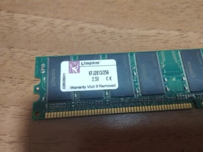 KINGSTON 256MB PC2700 Memory RAM KFJ2813/256 - Immagine 1 di 3