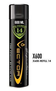 Vector 14x Filtered Premium Refined Fuel Butane Gas Refill 600 mL 1 CAN - Picture 1 of 1