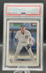 Spencer Torkelson 2022 Topps Series 2 #658 Photo Variation SP RC PSA 10