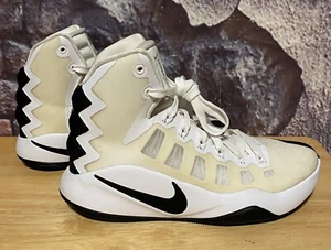 Nike Zoon Hyperdunk Hightop Women’s Shoes 844391-110 Size 6 White NICE - Picture 1 of 7