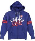 G-III Sports Womens Chicago Cubs Hoodie Sweatshirt, Blue, Medium