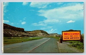 Postal de bienvenida a Nuevo México, señal de tráfico. Street View - Imagen 1 de 2