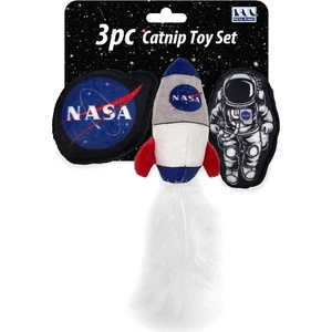 Pets First NASA Plush Cat Toys Filled with Fresh Catnip - Set of 3 Catnip Toys - Picture 1 of 5