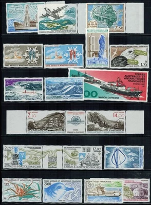 Lot of FSAT / TAAF  Stamps  MINT NH  Up to 2012 over 125 Stamps $300+ Scott Valu - Image 1 of 4
