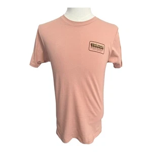 Volcom Stone Company T-Shirt Mens Small Peach Graphic Logo Short Sleeve Tee NWT - Picture 1 of 5