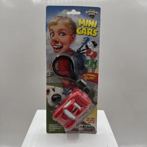 Llavero de juguete de acción rojo retroceso Chevron Mini Cars 2000 vintage Tony Turbo NUEVO - Imagen 1 de 6