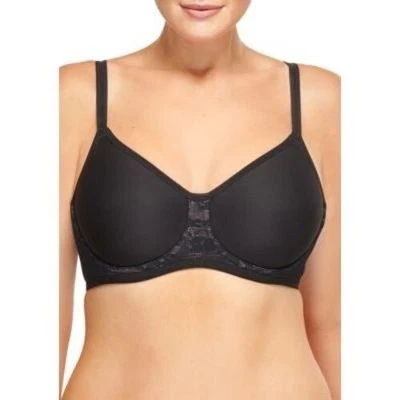 Sujetador con aros moldeado Final Touch cómodo 40D WACOAL 855298, negro Foto 1 de 4
