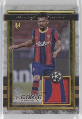 2020-21 Topps Museum Collection Patch UCL Gold 10/50 Matheus Fernandes - Image 1 of 3