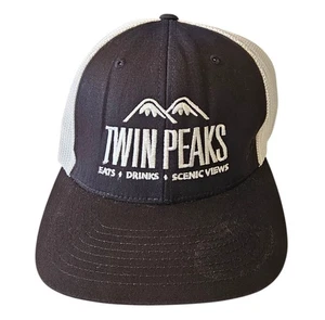 Twin Peaks Restaurant YUPOONG Flexfit Mesh Hat Cap - NEW WITHOUT TAG! - Picture 1 of 3
