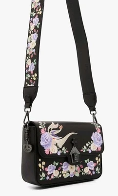 NUEVO Bolso Bandolera Loungefly Disney Pesadilla Antes de Navidad Cero Floral Foto 1 de 4