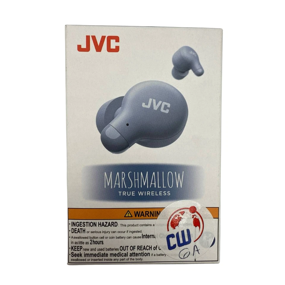 JVC Marshmallow True Wireless Earbud Bluetooth Noise Canceling Touch Control - Image 1 of 4