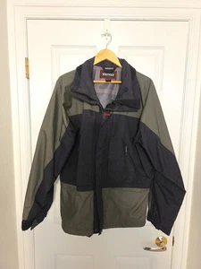 Marmot Heavy Duty Shell Jacket Mens L Hood, Windskirt, Pit Zips  - Picture 1 of 11