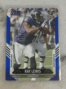 2021 Panini Score - Ray Lewis - Blue End Zone SSP #/100 - Picture 1 of 2