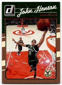 2016-17 Donruss John Henson Milwaukee Bucks #9