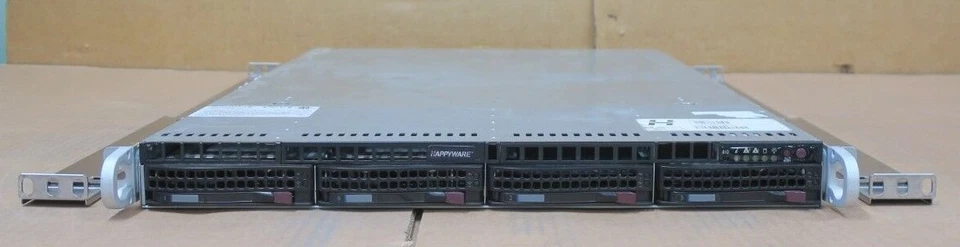 Supermicro SuperServer 5017R-WRF X9SRW-F E5-2620 12GB Ram 840GB Storage Server - Image 1 of 4