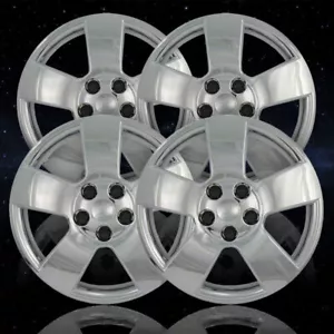 4-pack of 16" Screw-on Silver Hubcaps for 2006-2011 HHR - ARFH028 - Picture 1 of 12