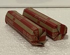 1940-1958 Lincoln Wheat Cents, Two Rolls (100 coins), Mixed Dates, Free Shipping