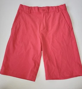 Boys Vineyard Vines Performance Breaker Shorts size 16 pink chino - Picture 1 of 2