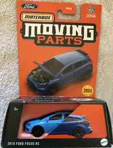 Matchbox piezas móviles azul Ford Focus RS 2018 nuevo envío rápido USPS - Imagen 1 de 1