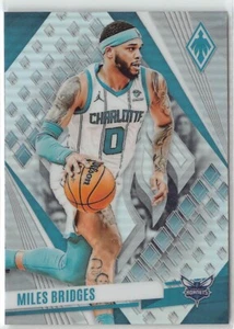 2023-24 Panini Phoenix Miles Bridges Silver Parallel Charlotte Hornets #46 - Picture 1 of 2