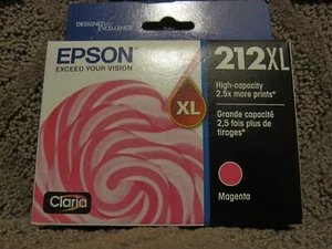 Epson T212XL320-S T212XL320-CP Magenta Ink Cartridge Genuine # 212 212XL 11.2026 - Picture 1 of 5