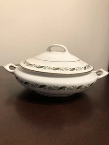 Vintage Royal Jackson MAGNOLIA fine china 12” Round Covered Vegetable Server - Picture 1 of 6
