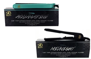 2 Pack Special. 1.25" Professional Ceramic Hair Straightener flat Irons - Picture 1 of 1