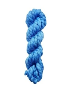 Twisted Merino Super Bulky Wool Yarn 100 Grams Very Luxurious and Light Blue - Picture 1 of 5