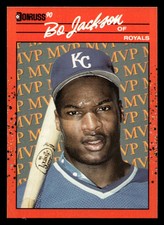 1990 Donruss Bo Jackson #BC-1 Kansas City Royals