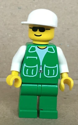 LEGO ®-Minifigur Town Jacket Green Sonnenbrille Set 6444 Outback Airstrip pck006 - Bild 1 von 2