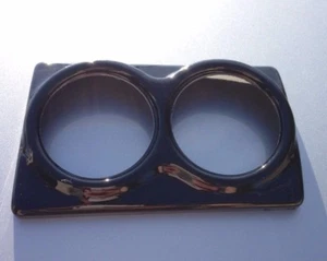 Opel Vauxhall Zafira B Entlüftungsdoppelspur Halter 2005-2012 Inc VXR - schwarz - Bild 1 von 5