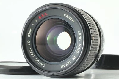 【CLA'd N Mint】 Canon FD 35mm f/2 SSC S.S.C. Lente gran angular MF de Japón #431 - Imagen 1 de 4