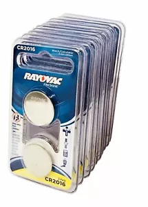 Rayovac CR2016 3V Lithium Coin Cell Batteries 20PK NEW - DL2016 ECR2016 BR2016 - Picture 1 of 2