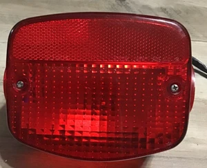 1970’/80’s Kawasaki  KZ200/KZ400/KZ550/KZz400H/KZ1000KZ650 REAR TAIL LIGHT - Picture 1 of 7